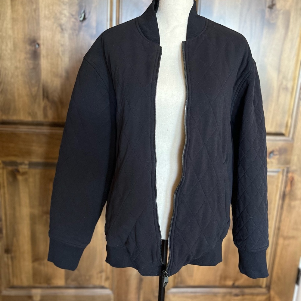 Athleta Quilted Bomber